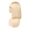 Huarisi 10 Inch Bonde Straight Human Hair Bob Wigs with