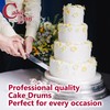 Cakebon Cake Boards Square - Sturdy 1/2 Inch Thick Drums