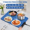 HASDSAGY Electric Warming Tray for Food, Food Warming Mat with