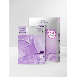 [Missha] Time Revolution 1000 Shots 2-Step Solution Mask (Retinol 1000) 6-piece set / [미샤] 타임레볼루션 1000샷 2스텝솔루션마스크(레티놀1000)6매입세트