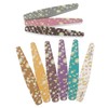 9PCS Nail File Professional Nail Art Sanding Strips Polishing Tools
