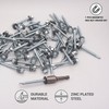 SKIR'CO Pack of 50 Galvanised Roofing Screws 6.3 x 60