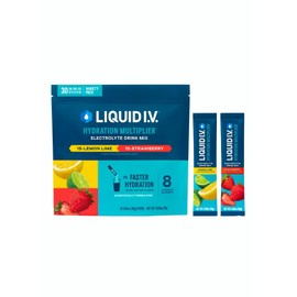 Liquid I.V. Hydration Multiplier Electrolyte Drink Mix, Variety, 0.56 Oz, 30 Ct