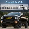 mayello Pair Black For 2007-2013 2014 GMC Sierra 1500 2500HD