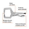 Truper PPP-11R, Pinza de presión tipo "C" de 11", con