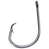 Dr.Fish 50 Pack in-line Circle Hooks, Straight Shank Octopus Hooks, Freshwater & Saltwater Fishing Catfish Tuna Bass Striper 1/0