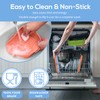 Loveuing Silicone Air Fryer Liners Square - Reusable Silicone Basket