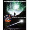PHIXTON Rechargeable Flashlights High Lumens 10000 Super Bright Long Range