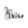 BOZONLI M8 Round Connector Nuts, Female Thread Rod Studding Stainless