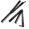 Funtuan Dragon Totem Stainless Steel Practice Butterfly Knife Trainer and