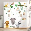 Wall Sticker Jungle Animals Tree Vines Wall Sticker Children's Room