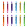 10ml Syringes – 12PCS Plastic Syringe with Cap, Individually Sealed,
