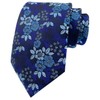 Corbatas de boda de lujo para hombre con estampado floral