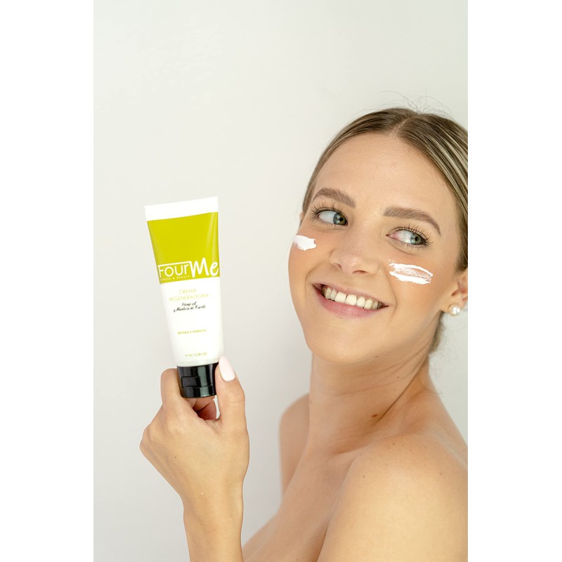 Crema regeneradora manteca de karite repara e hidrata) 3x1 -