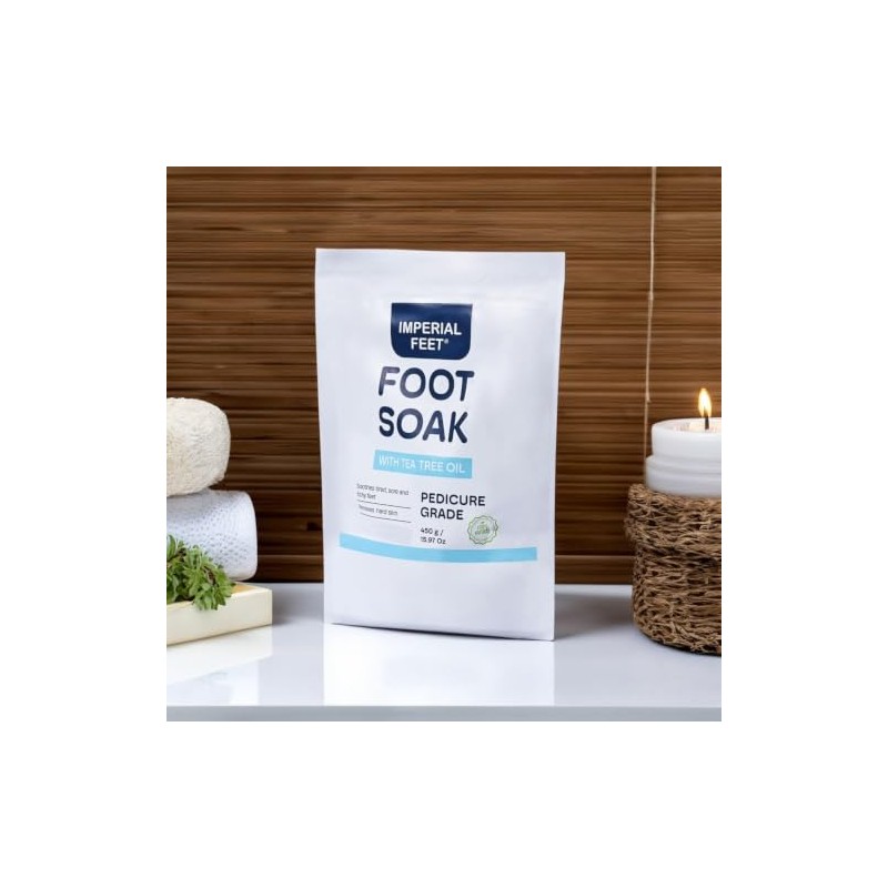 Pedicure Quality Foot Soak – Tea Tree Oil & Epsom