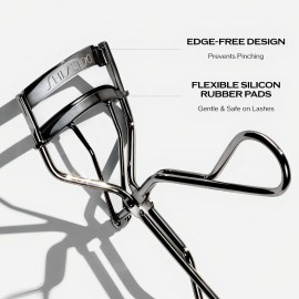 Encrespador de pestañas Shiseido eyelash curler plateado