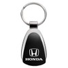 Honda Logo Black Tear Drop Key Chain