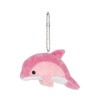 Aqua Stuffed Marine Anywhere and Friends Keychain Dolphin Pink 00080084