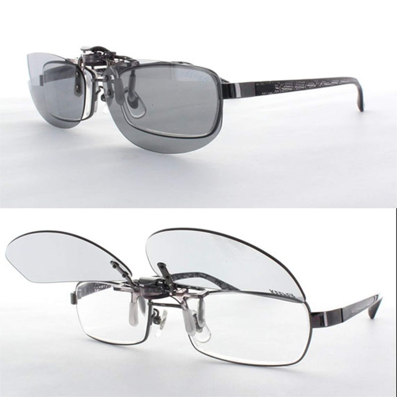 Cliponkeeper 9330-03 Polarized Bib Clip On Sunglasses Over Glasses UV