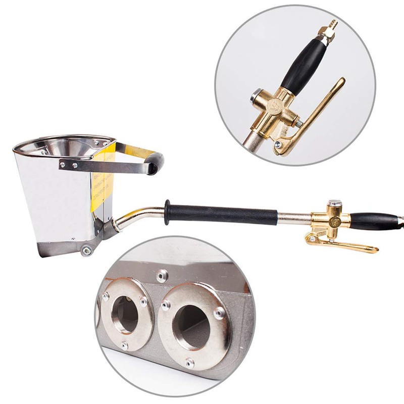 Beduan 4 Jet Pneumatic Cement Mortar Sprayer Gun Plaster Stucco