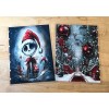 Handmade Jack Santa Skellington Night Front/Back Cover Set 4 use