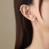 Easter Bunny Earrings for Women,Cute Pearl Rabbit Stud Hypoallergenic Spring