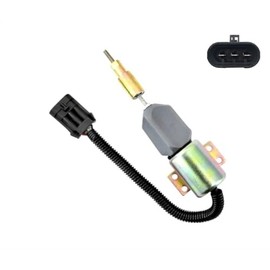 Replacement Parts for Fuel Shut Down Solenoid for Ford 7.8L Truck Replaces 1751ES-12E6UC4B1S5 Mod-F8P-691