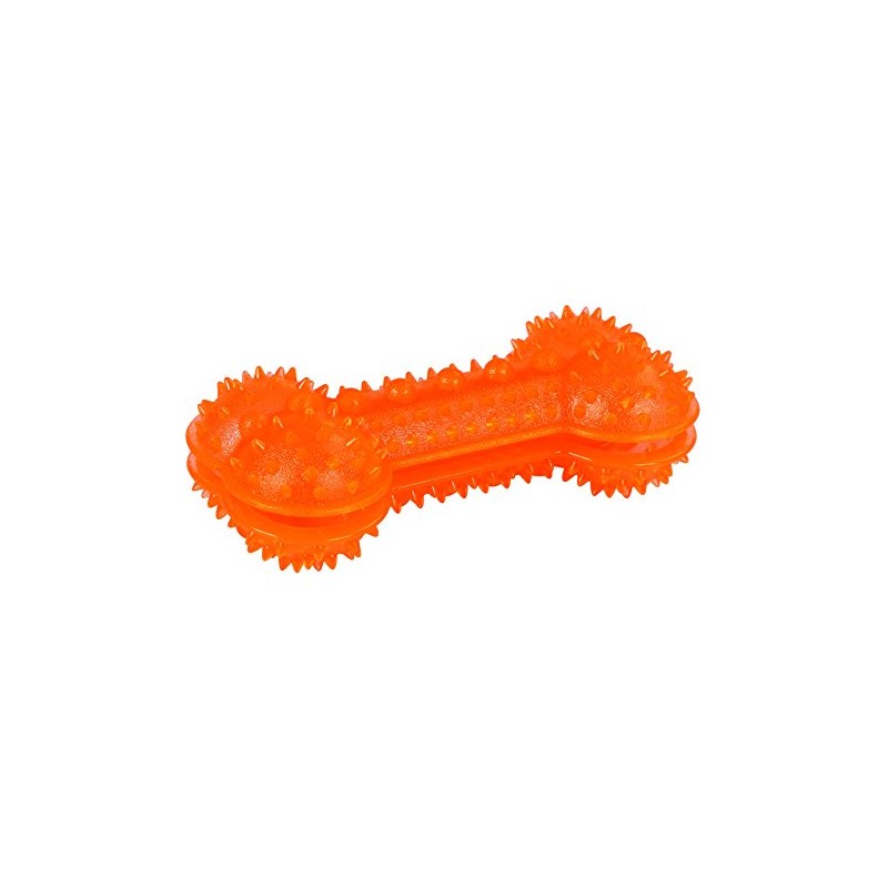 Kerbl Bone ToyFastic, 13 x 6 x 4.5 cm, Orange