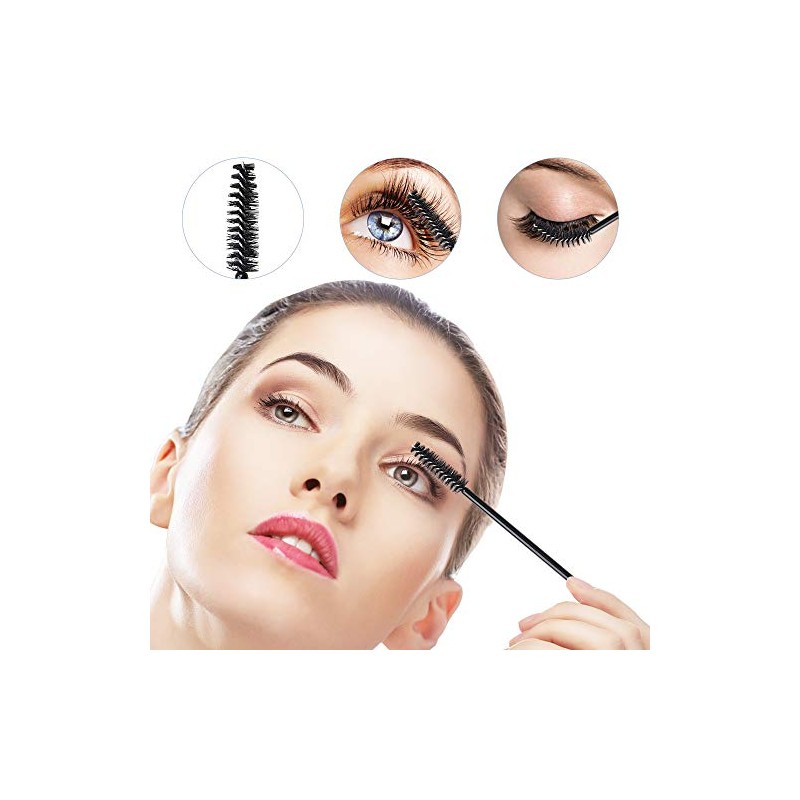 Juego de 300 brochas de maquillaje desechables para máscara de