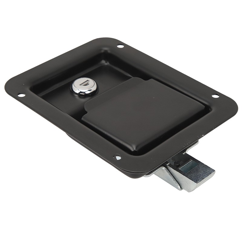 Tool Box Handle Latch with 2 Keys Flush Mount Steel