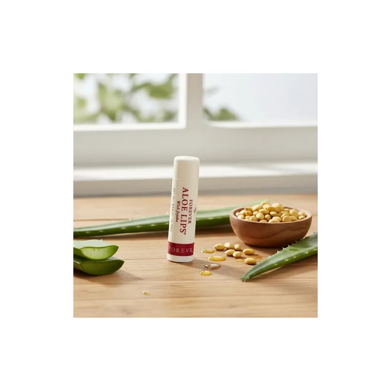 Pack 3 Pzs Lips Aloe Y Jojoba Forever Living Bálsamo