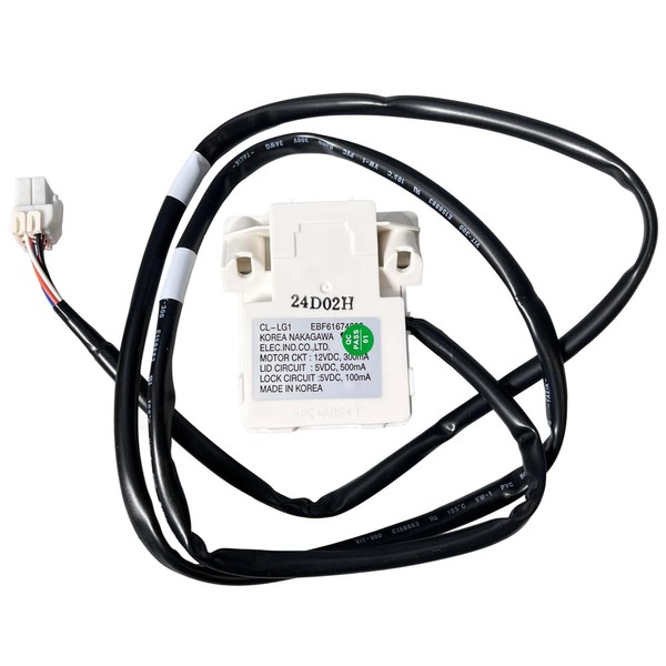 GOLICC Washer Lid Lock Switch EBF61674802/EBF60665201 | Heavy-Duty Stainless Steel