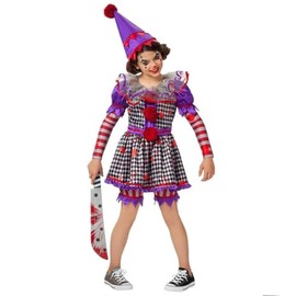 Spirit - Disfraz espeluznante de Halloween, payaso, carnaval, terror espeluznante (payaso asesino de lujo, YTH pequeño)