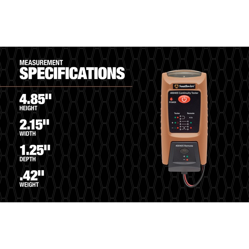 Southwire Tester; Continuity PRO 40040S