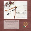 Raficaro Short Strap, Hand Strap, Leather, Genuine Leather, Italian Leather,