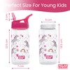 Polar Gear Kids Water Bottles with Straw - 400ml BPA