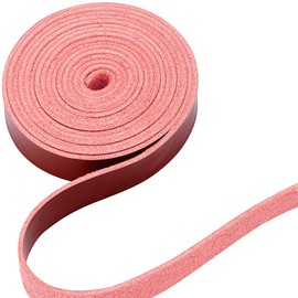 GORGECRAFT Brown Red Leather Strap 1/2 Inch Wide 79 Inch Long Lychee Pattern Leather Belt Strips Wrap Single Sided Flat Cord for DIY Crafts Projects Clothing Jewelry Wrapping Making Bag Handles