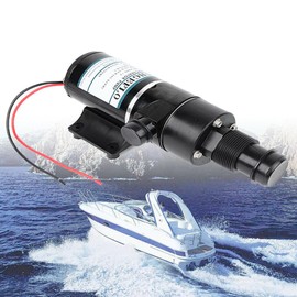 RV Waste Pump Mount Macerator Water Pump 12V Sewerage Pump for RV Marine Trailer Toilet Sewer