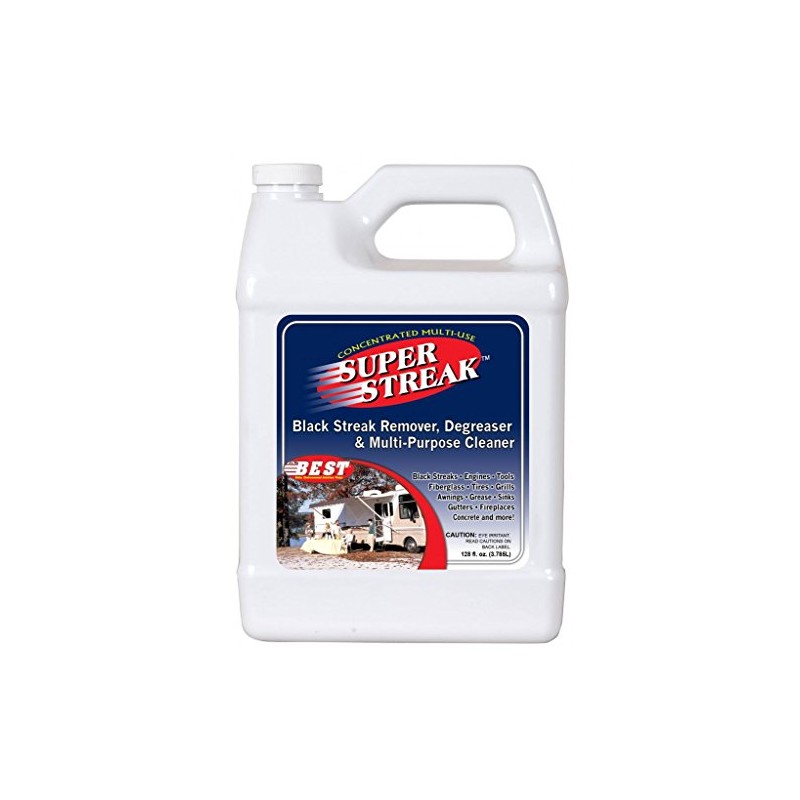 B.E.S.T. 65128 Super Streak – Multi-Surface Degreaser for RVs, Boats