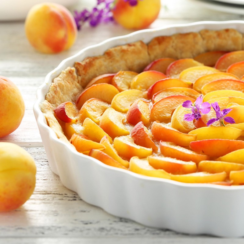 AZKEEGREY Ceramic Quiche Dish for The Oven, 22cm Pie Dishes