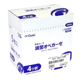 OO Osaki 10889 Sterile Opgauze RS4-5, 150 Sheets (5 Sheets x 30 Bags), General Medical Devices