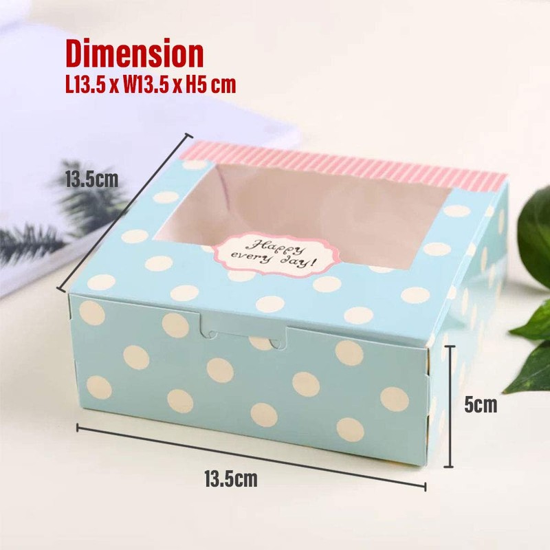 LAPONO 15 Pcs Individual Cupcake Containers,Large Single Cupcake Boxes Carrier