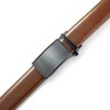 DOOPAI Men's Adjustable Ratchet Belt -Tan Leather Dress Belt for