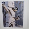Bruce Miller Chickadees at Dawn Unframed Chickadee Print S/N 222/1160