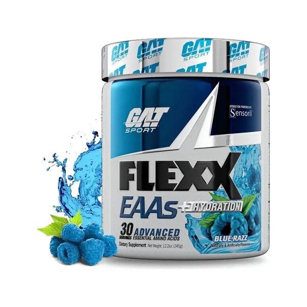 Aminoácidos Esenciales Gat Flexx Eaas 30 Servicios Sabor Blue Razz