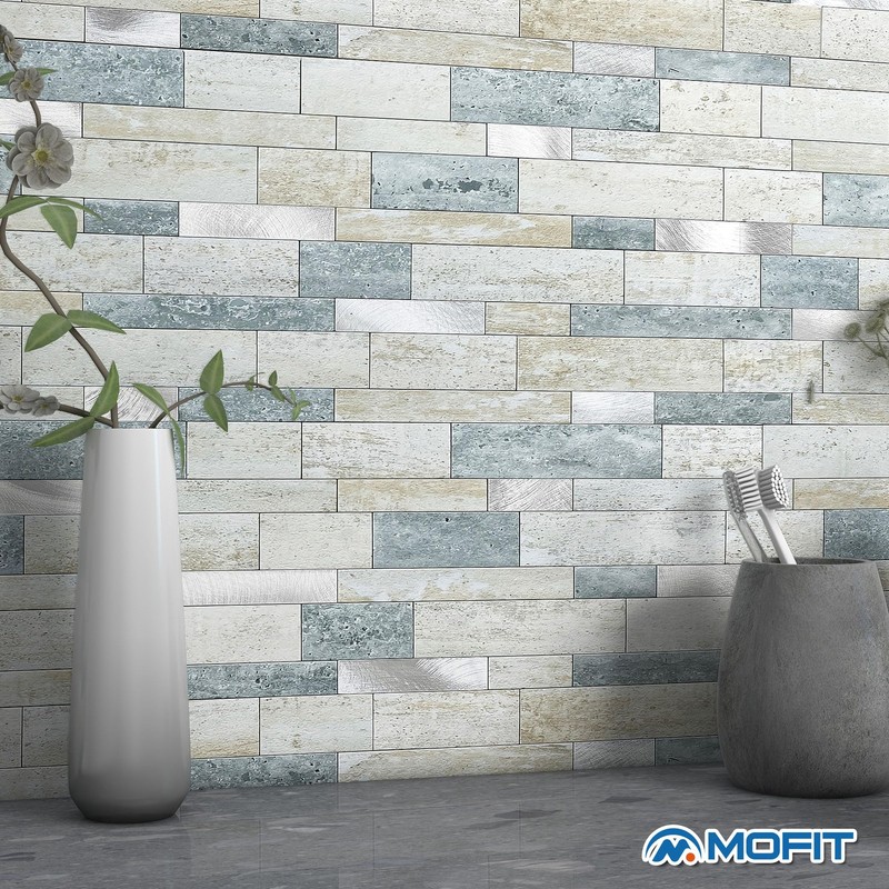 MOFIT Backsplash Tile for Kitchen Peel and Stick Stone Matte