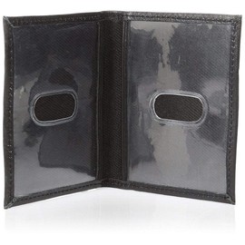 LOGAN Leather Bifold Dual Window ID Card Holder