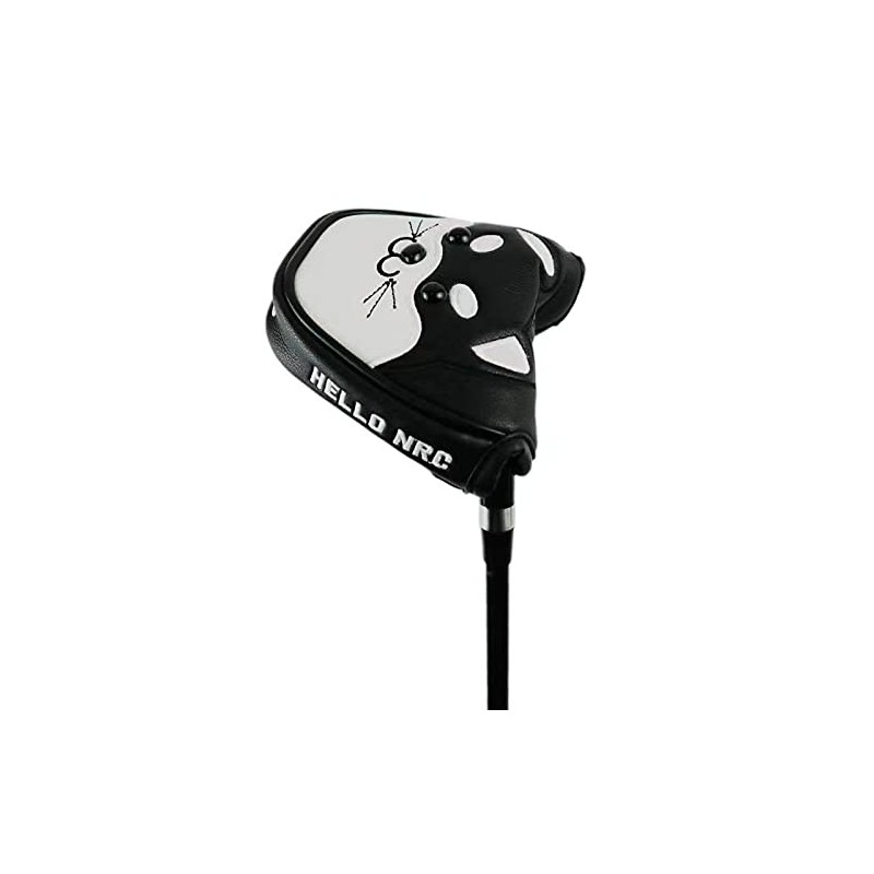 Putter Cover Headcover for Odyssey 2 Ball Mallet Magnetic Fit