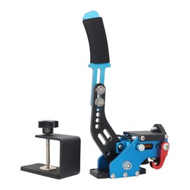 Nejoney USB Handbrake, PC Windows Gaming Peripherals for SIM Racing Games G25/G27/G29/T150/T300/T500 with Clamp (BLUE)