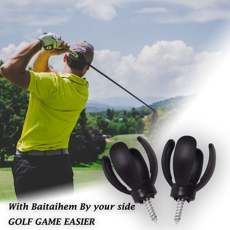 Baitaihem 6 PCs Golf Ball Pick Up Retriever Claw Sucker